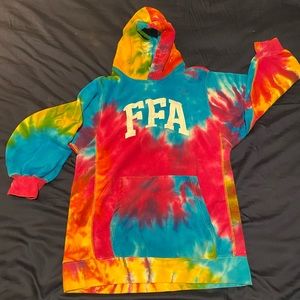 Tie dye FFA Hooded Sweatshirt